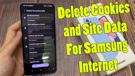 How to clear cookies and cache on any Samsung .